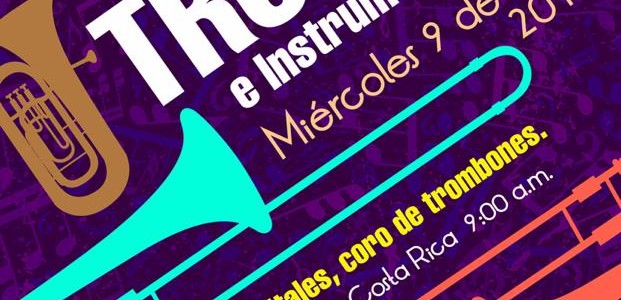 Costa Rica celebrará el  día internacional del trombón