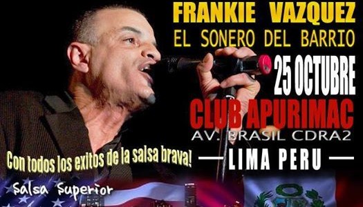 Frankie Vásquez llega a Lima