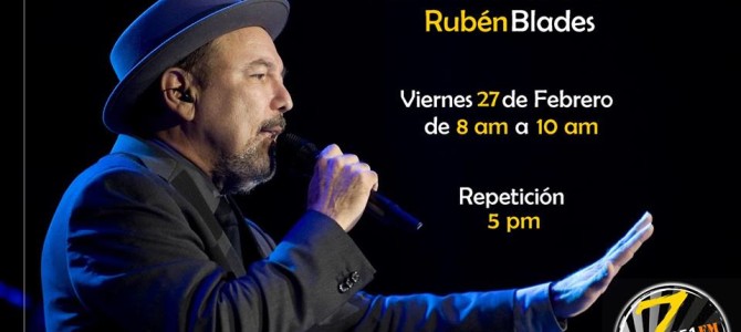 Especial de Ruben Blades por Zeta FM de Costa Rica
