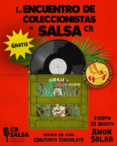 Costa Rica celebrará su primer Encuentro de Coleccionistas de Salsa