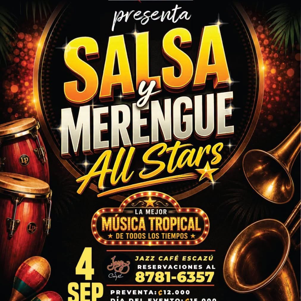 Rumba Jam presenta “Salsa y Merengue All Stars” en Jazz Café