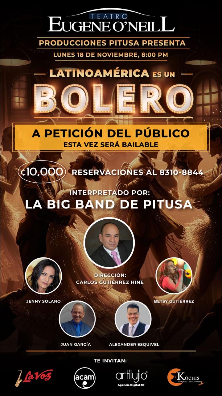 Una noche de latinoamérica en bolero